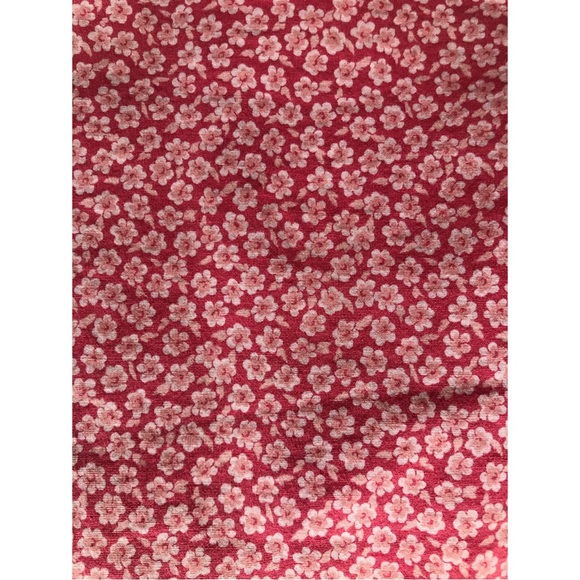 Pink Floral print skirt - Picture 4 of 5